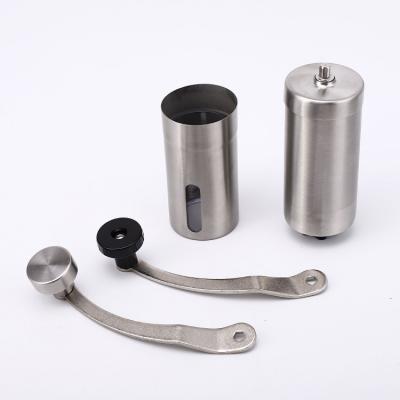 China Customized Viable Premium Ceramic Coffee Grinder Mechanism Stainless Steel Knob Burr Hand Grinder Profesional for sale