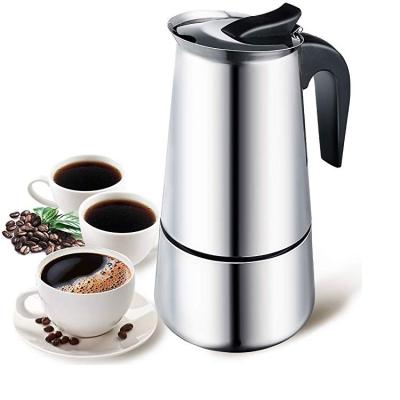 China High Quality Viable Espresso Mocha Pot Stainless Steel Coffee Maker for sale