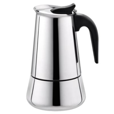 China Sustainable OEM Polishing Stainless Steel Mocha Coffee Machine Maker for sale