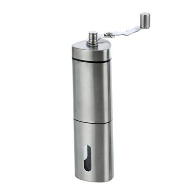 China Viable Hand Crank Coffee Grinder Burrs Portable Ceramic Conical Coffee Grinder for sale