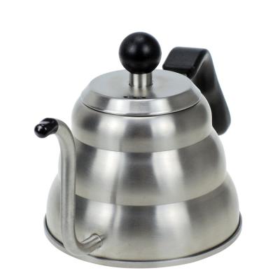 China Sustainable Stainless Steel Spill Over Gooseneck Drip Coffee Pot Kettle for sale