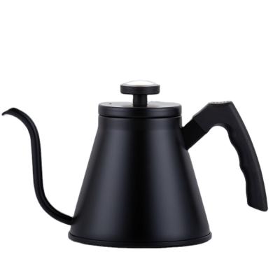 China Sustainable New Design 1200ml Stainless Steel Drip Coffee Kettle Pour Over Compound Bottom Coffee Pot for sale