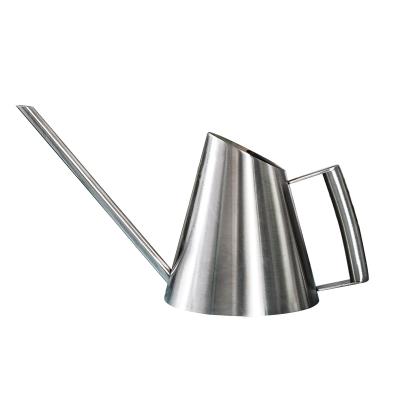 China Hot Selling Modern Amazon Stainless Steel Antique Garden Watering Handle Can Metal Watering Can For Plants for sale