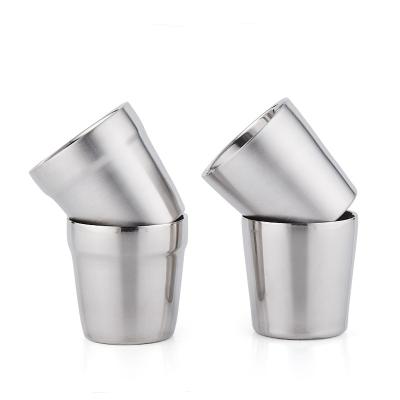 China Sustainable High Quality Double Wall Stainless Steel Coffee Beer Mug for sale