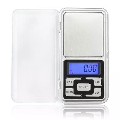 China With Concise Scale Tray Concise LCD Battery Digital Gram Weight Scale Jewelry Digital Jewelry Scales Backlit Gold Luminous-Blue for sale