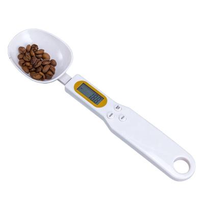 China Weight Measuring Easy Storage Cooking Baking Tool 300g Measuring Portable Mini Digital Kitchen Food Spoon Weight Scale Power ABS Spoon Scales for sale