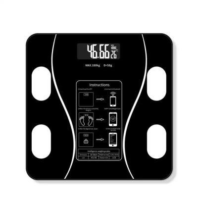 China Weight Body Fat Scale LED Glass Power Battery Health Feature Weight Visceral Visceral Visceral Massive Effectively Measuring Weight Weight Basic Metabolic Weight for sale