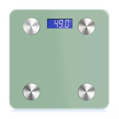 China Household Visceral Muscle Big Fat Household Visceral Muscle Bone Weight Feature Health Battery Power Basic Metabolic Measuring Weight Body Fat Glass LED Scale for sale