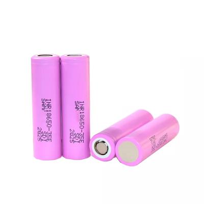 China Toys for 18650 3500mAh 30A INR18650 35E Li-ion 3.7v rechargeable battery for car for sale