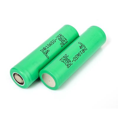 China Toys Customized Hot Sale Cheap Price 18650 Battery 3.7V 2500mAh 5C Rechargeable Lithium Ion Battery for sale