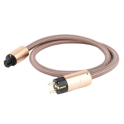 China Hot Selling Automotive AC EU Power Plug Cable CD Amplifier Power Cord AC Power Cable for sale