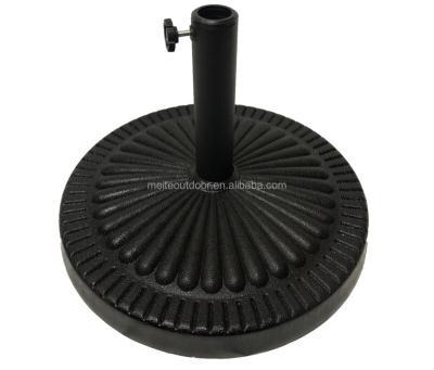 China Modern Stand Stone Umbrella Base Umbrella Stand Market Heavy Duty Molded Patio Umbrella Stand for sale