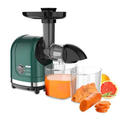 China Unique Low Speed ​​Extrusion 2021 NEW! ! slow masticating fruit and vegetable juicer, 100% copper motor, CE/GS/RoHS/ETL juicer extractor for sale