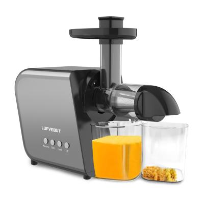 China Single Low Speed ​​Whole Extrusion Fruit Silent Multifunctional Slow Juicer Extractor Citrus Juicer for sale