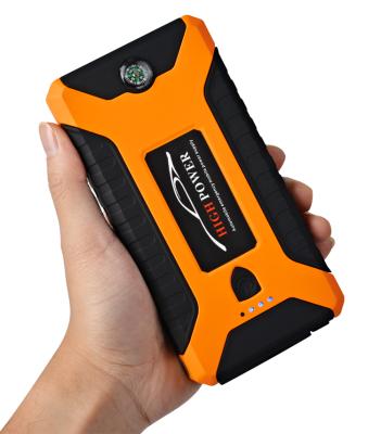 China display & Car Fast Portable Left Vehicle Auto Left Vehicle Auto Charger Battery Bank USB Charger Jump Staeter Jump Starter Emergency Charger Booster for sale