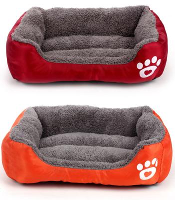 China Pet Cat Cozy Room Cute Living Room Soft Warm Soft Dogs Partially Enclosed Mattress Kitty Sofa Sleeping Bed for sale