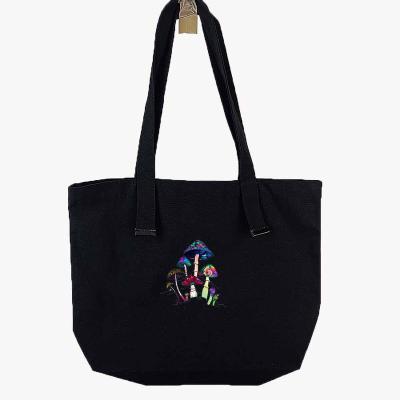 China Recyclable High Quality Custom Logo Print Design Reusable Cotton Bags Durable Tote Bag for sale