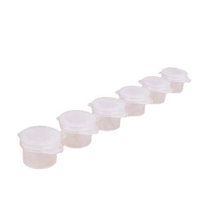 China China Cheap Empty Mini Paint Strips Cup 6x3ml Paint Jars for sale