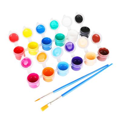 China Children Educate Supplies Professional Non-Toxic Colors Art Drawing Acrylic Paint, 12*5ml Paint Jar Strip for sale