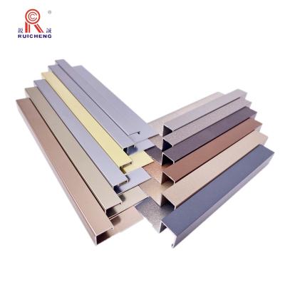 China Building Material Modern Wholesale Flexible Tile Corner Profile Bendable Aluminum Trim for sale