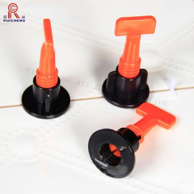 China Modern Tile Leveling Reusable Flooring Special Ceramic Wall Spanner Needle System Turning Clip Plastic T Tool Kit for sale