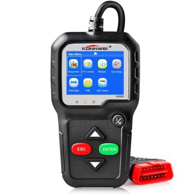 China Support Data Print Konnwei KW680 Car Code Reader OBD II CAN Scan Automotive Read Clear Fault Error Codes for sale