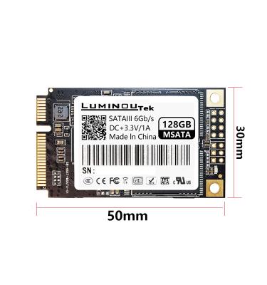 China SSD Factory LuminouTek SSD Msata 128gb SSD Hard Drive msata 128gb SSD for sale