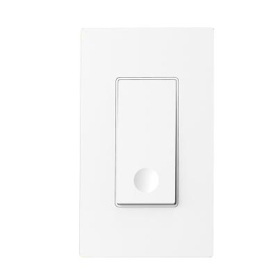 China 110V-240V ABS Fireproof Smart Wifi Wall Light Switch Remote Control for sale