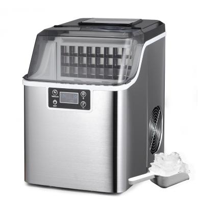 China New next 2022 hotel mini ice maker cube household portable ice maker 20kg/24H with bottle water supply for sale