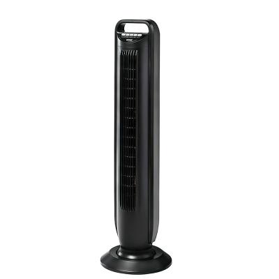 China 2022 Latest Cheap Car Tower Fans Air Cooling Pedestal Bladeless Standing Tower Fan With Remote Control for sale