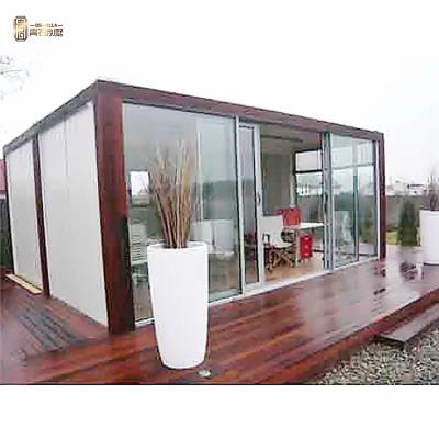 China eco-friendly chinese factory cheap steel structure glass wall container prefab house for sale for sale