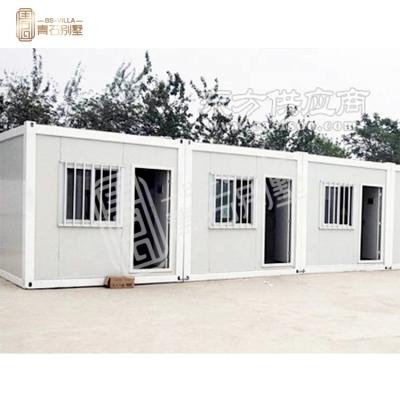 China High quality luxury modular stability hotel room car parking container prefab container house for sale