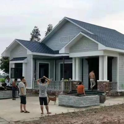 China Anti-seismic Modern Economic Luxury Lightweight Steel Structure Villa Prefab House Villa for sale