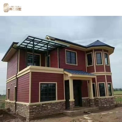 China Anti-seismic light best-selling low cost villa modern house steel framing prefab luxury villa for sale