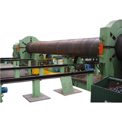 China Power Supply Automatic Pipe End Double Round Bar Chamfering Machine For Pipe Ellow for sale