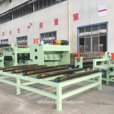 China Steel used slitting line and used cut to length line with 11 roller 200x16 mm for sale