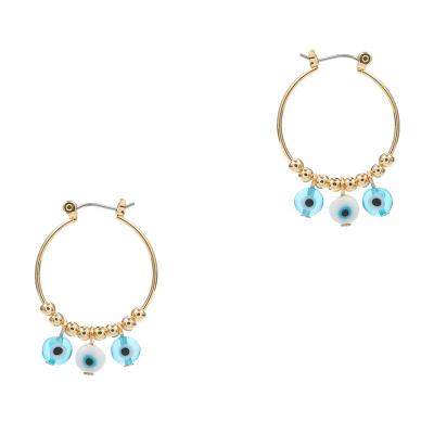 China New Design Metal Design Customized Classic Circle Earring For Women for sale