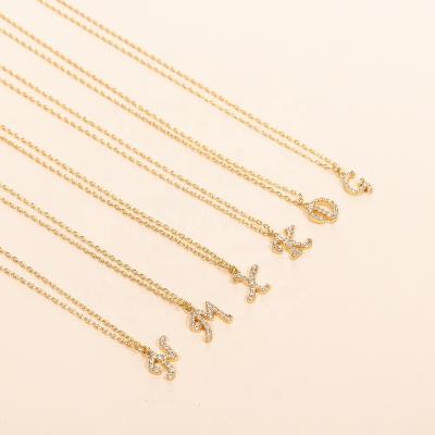 China New Design Delicate Necklace Chain Jewelry Making Name Chain Necklace Jewelry Custom Chain Necklace for sale