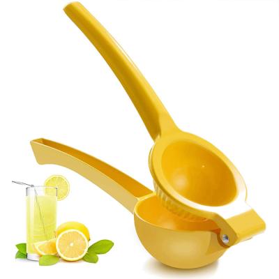 China Lemon Orange Sugar Cane Juice Kitchen Fruit Tool Juice Squeezer Aluminum Alloy Hand Squeezer Viable Manual Pomegranate Juicer for sale