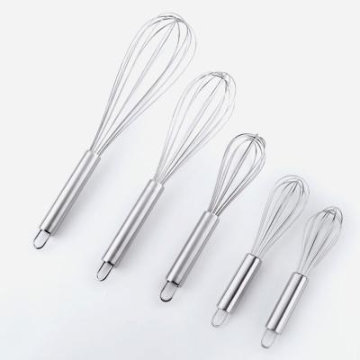 China Viable Professional Kitchen Accessories Baking Tool Utensils Stainless Steel Mixer Handheld Manual Egg Beater Beater for sale