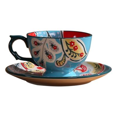 China Sustainable coffee cup served in restaurant afternoon tea cup for sale