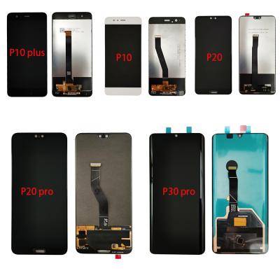 China Pro P10 P20 P30 P40 LCD Display For Huawei P8 P9 P10 P20 P30 P40 Lite LCD Display With Touch Screen Assembly 6.3 inch for sale