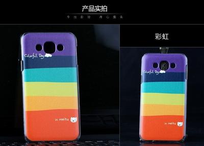 China Desgaste - cajas resistentes de la galaxia E7 de Samsung del teléfono celular con la impresión del logotipo en venta