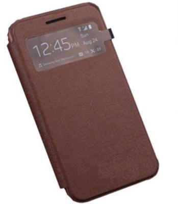 China Simple Samsung Cell Phone Covers , Samsung Galaxy S4 i9500 Leather Stand Case for sale