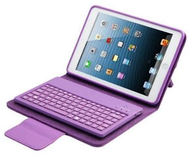 Chine Caisses sans fil démontables de clavier de comprimé de Bluetooth d'ABS pour de mini biens d'iPad à vendre