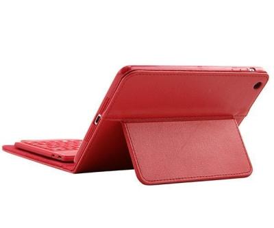 Chine Pliable ultra mince caisse rouge de comprimé d'unité centrale + de silicium avec le clavier, IPad 2 dispositif de couverture 3 4 à vendre