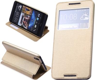 China Window Display Leather HTC Cell Phone Cases For HTC 816 / Mobile Flip Cover for sale