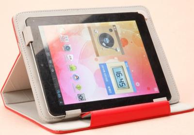 中国 折る 7 つ/8 つ/9 つ/10 のインチのタブレットの箱の皮/フリップ立場 PU の革タブレット カバー 販売のため