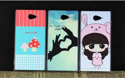 China Xperia m2 s50h Sony Cell Phone Cases / Cartoon Android Smartphone Protective Cover for sale