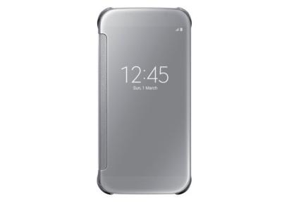 China Cajas del teléfono celular de Samsung del cuero de la PU del espejo, cubiertas del teléfono de la galaxia S6 de Samsung en venta